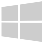 windows icon grey