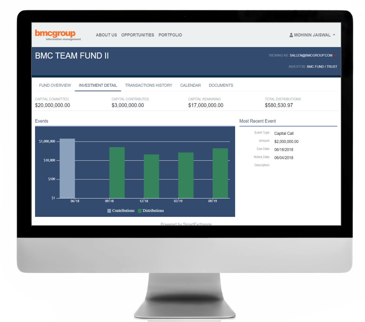 SmartExchange Alternative Investments Investor Portal
