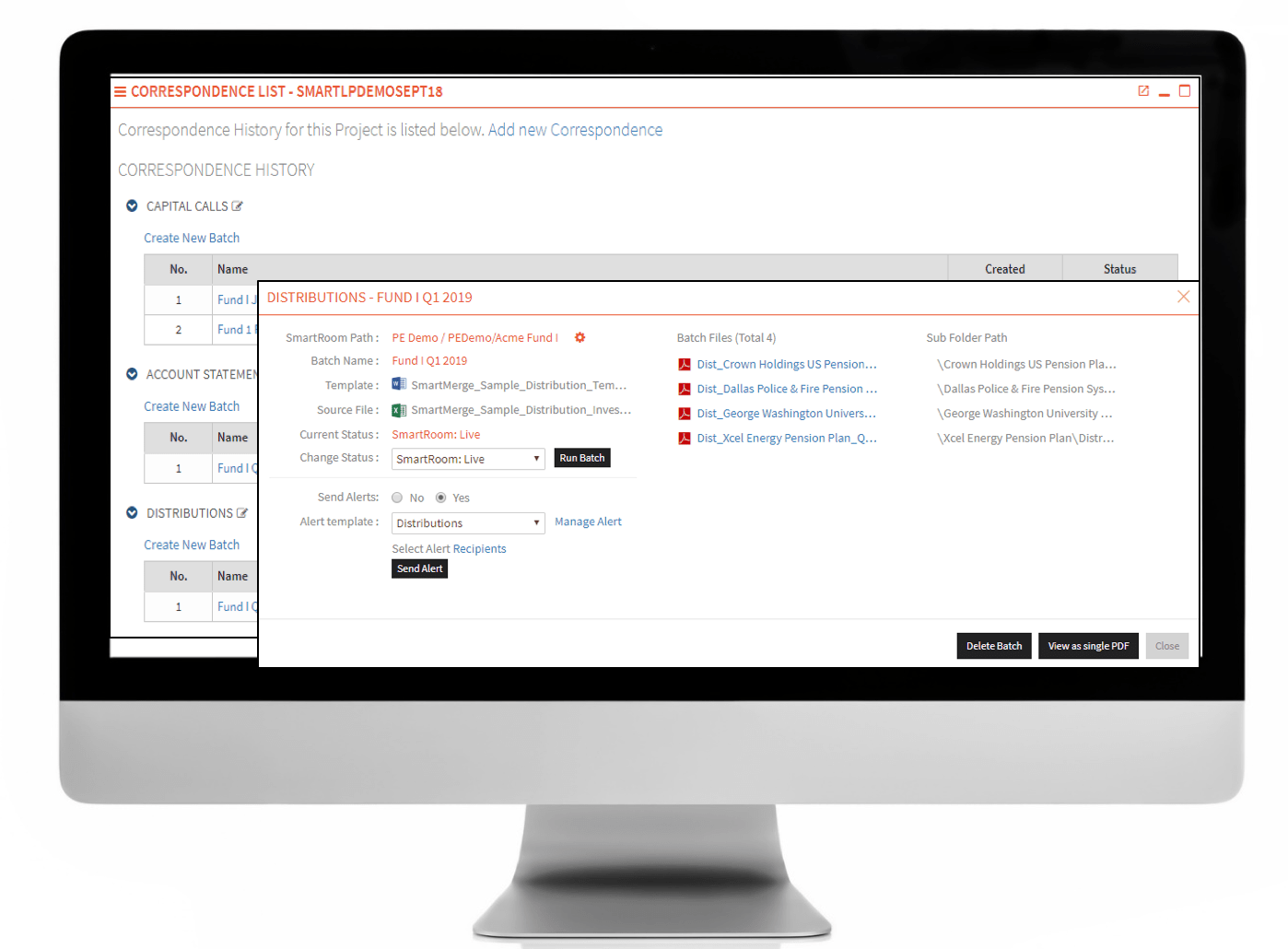 Investor LP reporting automation tool