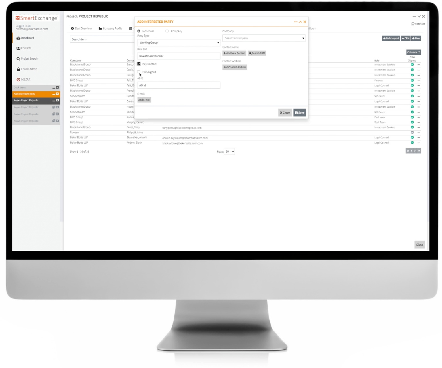 Deal Management Software for M&A - SmartRoom