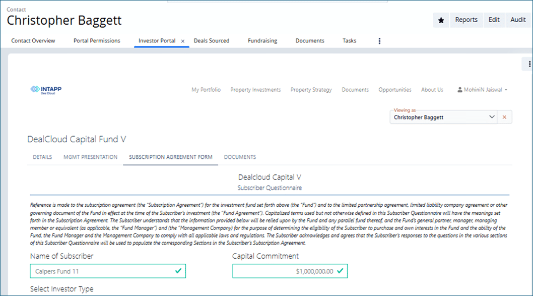 Fundraise Automation PE DealCloud