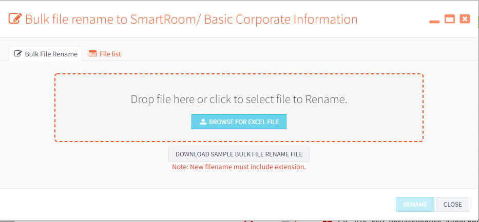 bulk rename 2