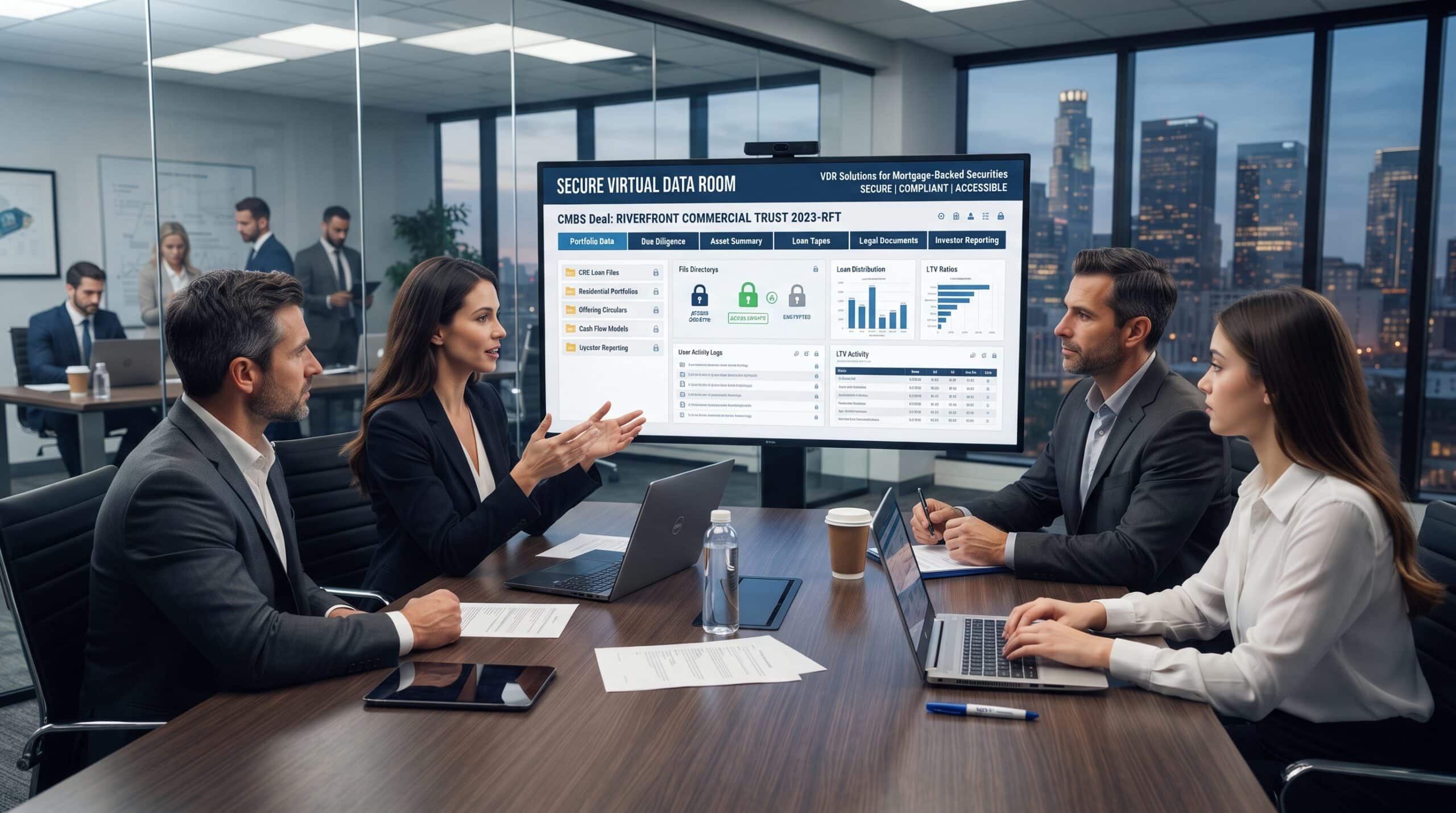 CMBS & RMBS Virtual Data Room: Secure Data Rooms for Mortgage-Backed Securities
