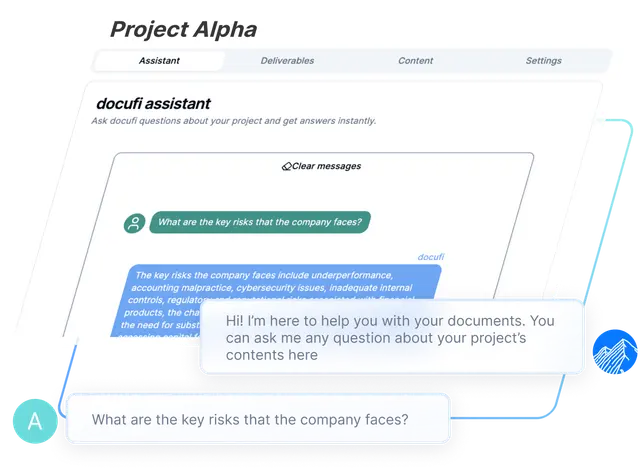 DocuFi AI assistant