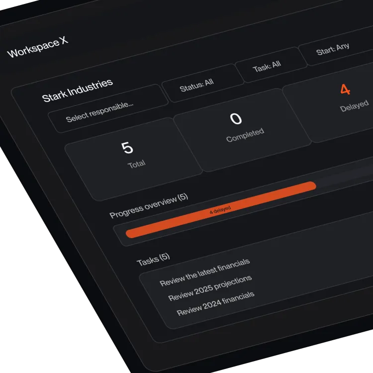 Midaxo integration value tracking